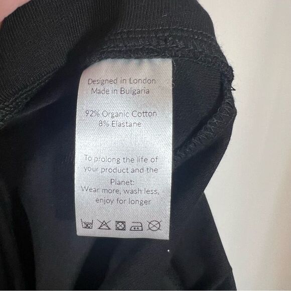 NWT Saint & Sophia City Culotte Black Pull On Pants Classic Career Wear Size 16 - Picture 7 of 11